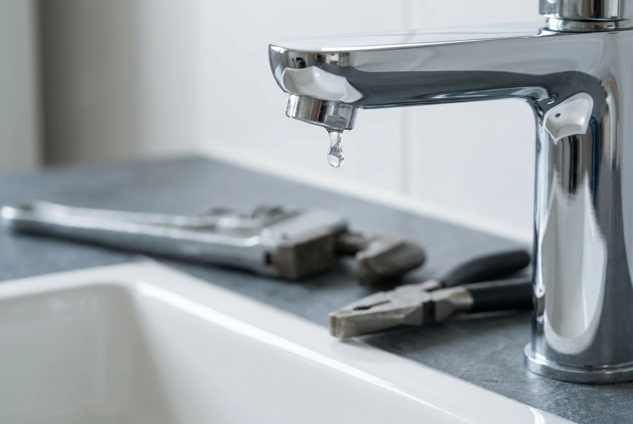 Réparer un robinet qui goutte à La Wantzenau