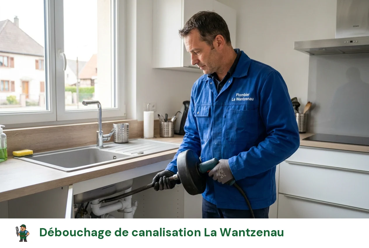 Débouchage de canalisation à La Wantzenau