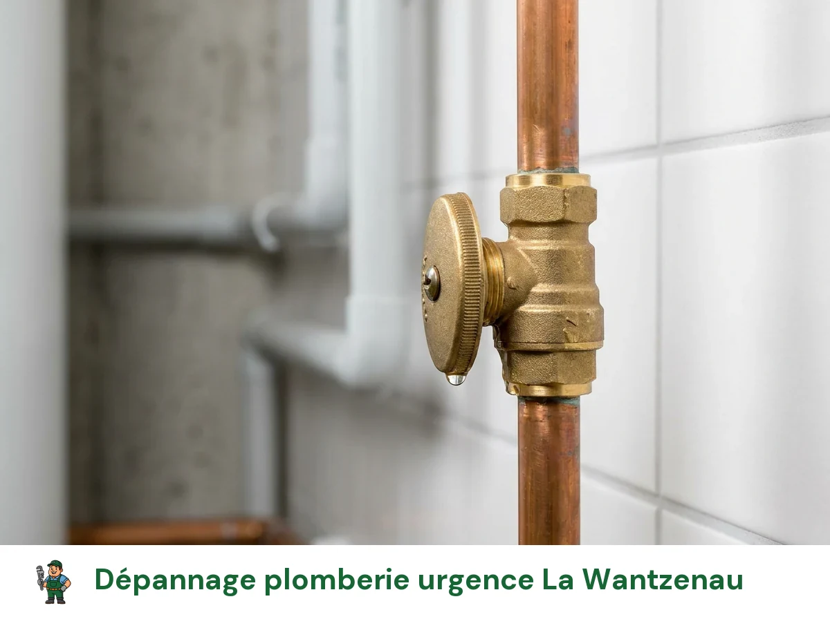 Dépannage plomberie urgence à La Wantzenau