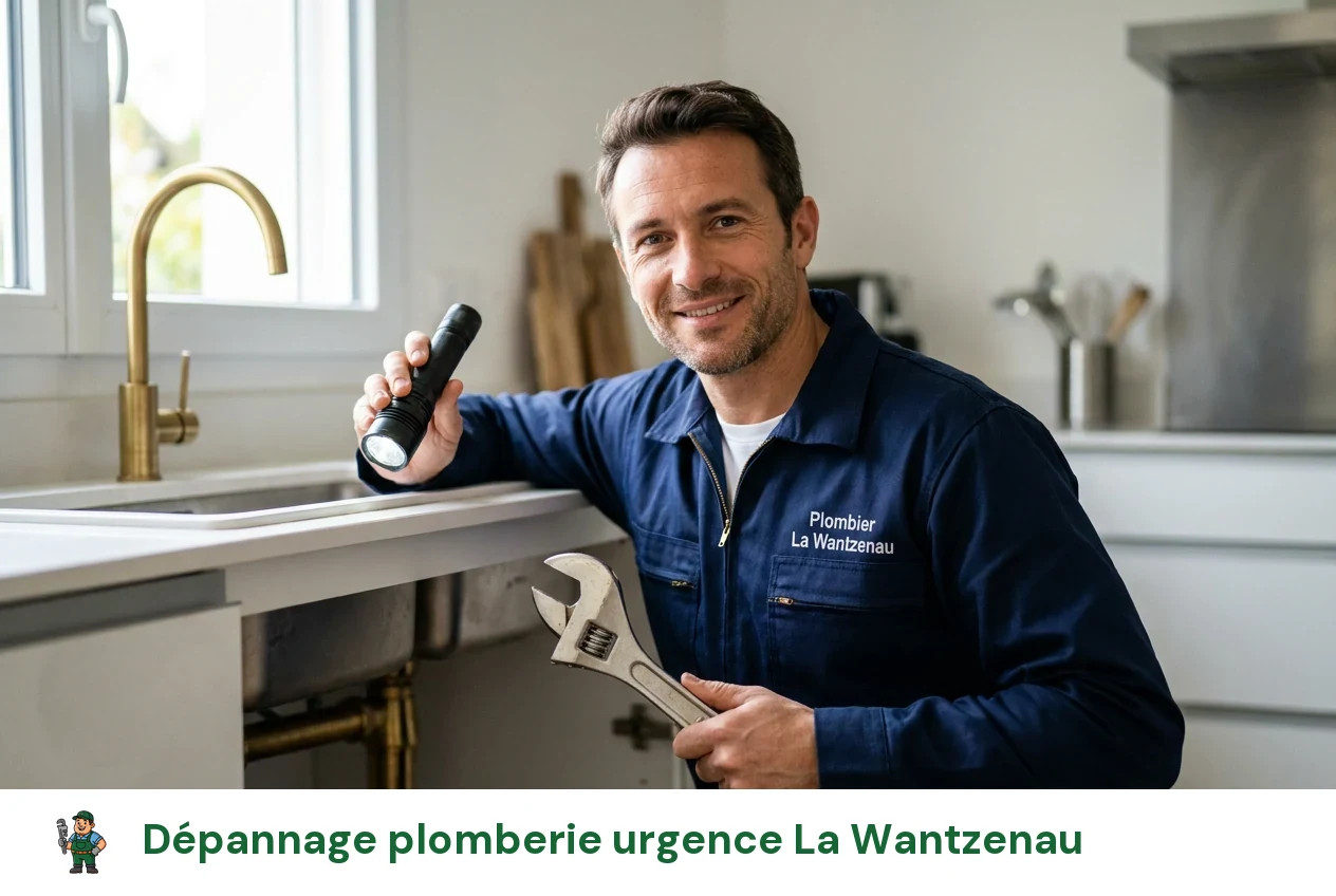 Dépannage plomberie urgence à La Wantzenau