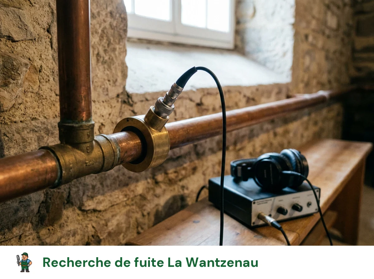 Recherche de fuite à La Wantzenau