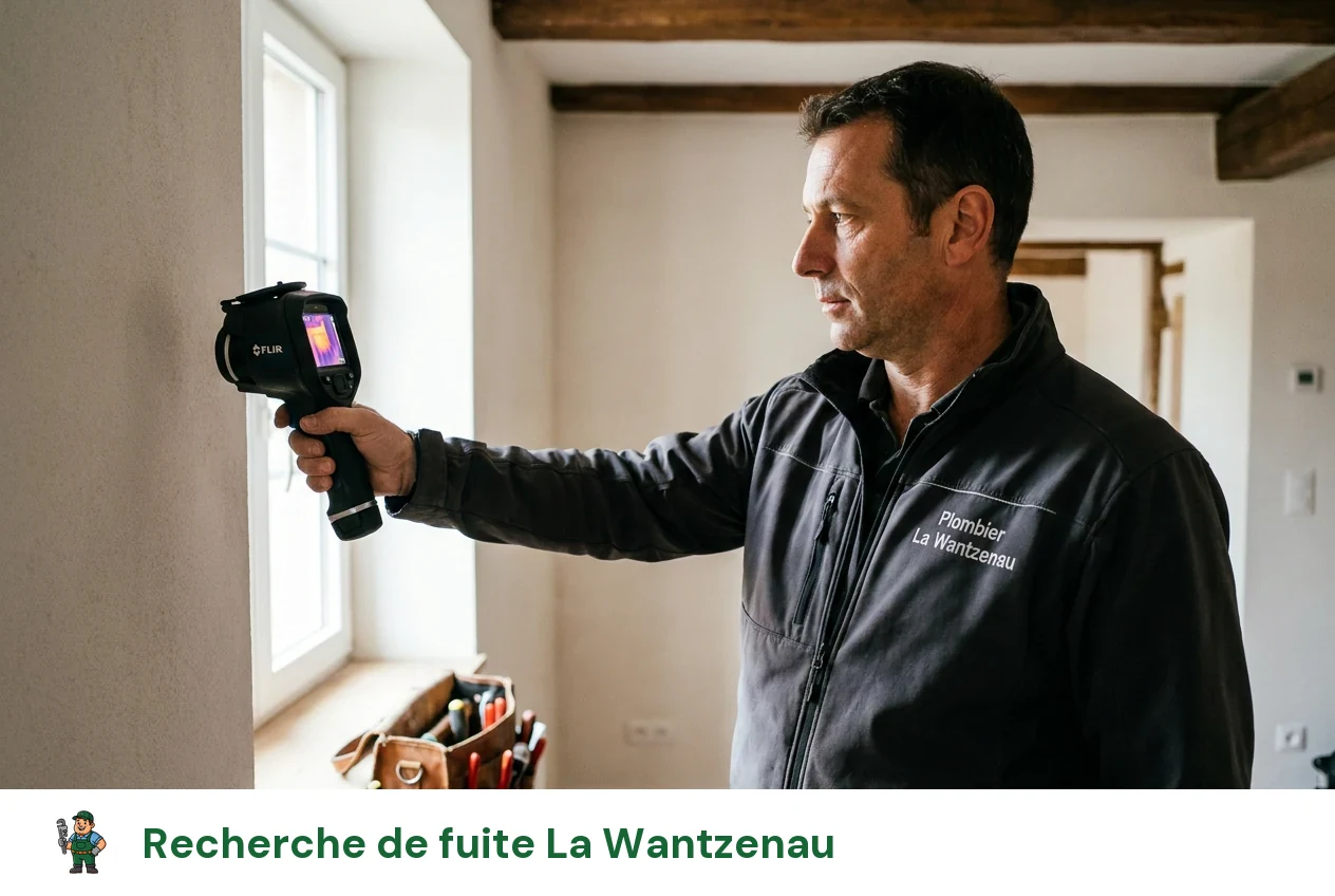 Recherche de fuite à La Wantzenau