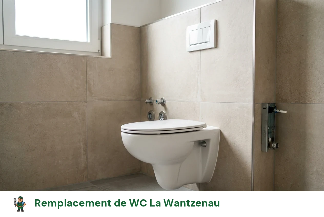 Remplacement de WC à La Wantzenau