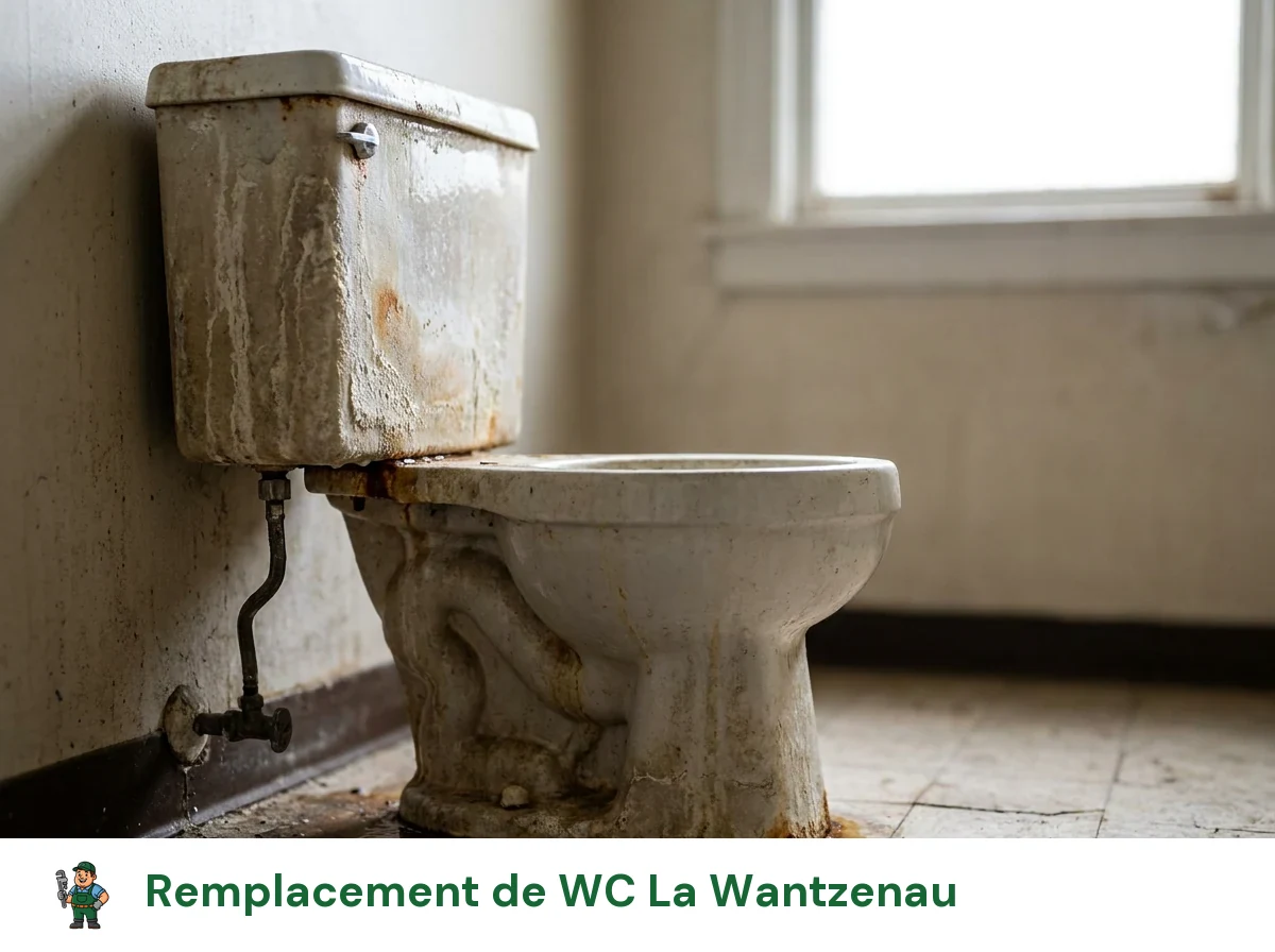 Remplacement de WC à La Wantzenau