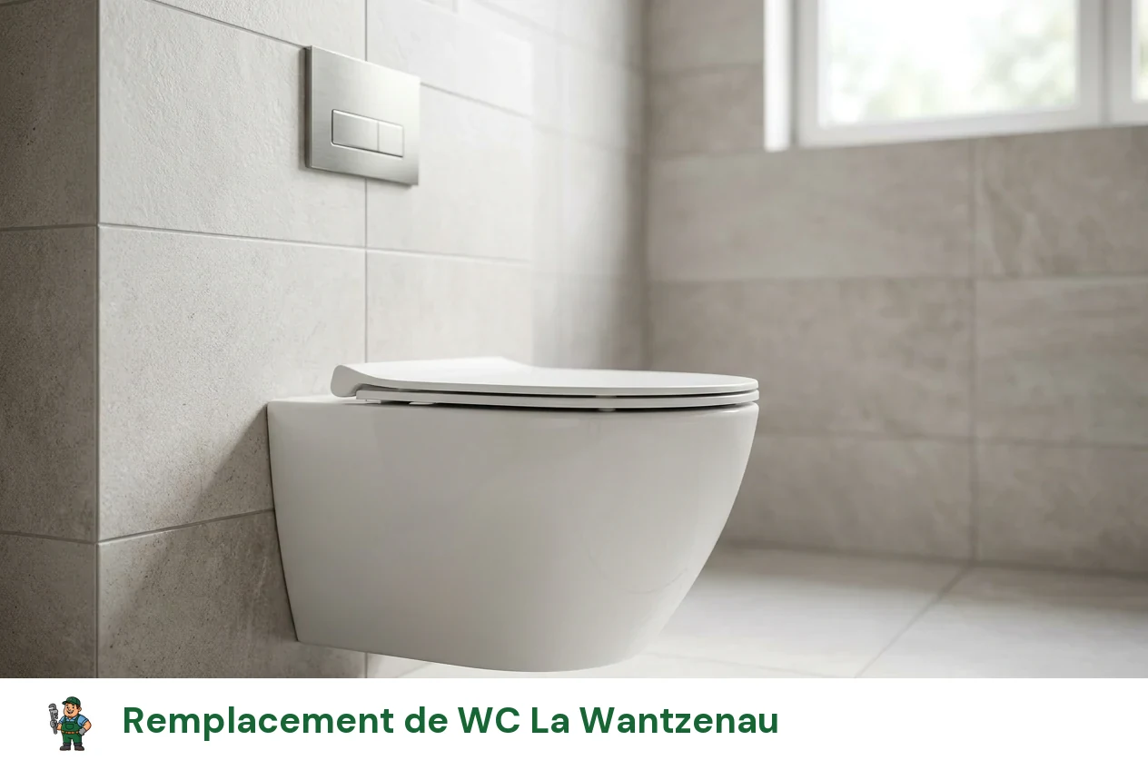 Remplacement de WC à La Wantzenau